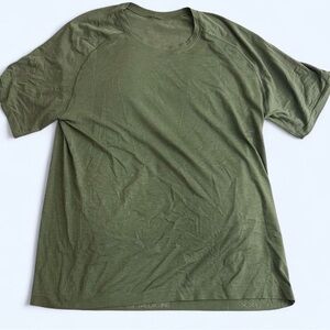Lululemon Metal Vent Tech Short-Sleeve Shirt, Green Size XXL
